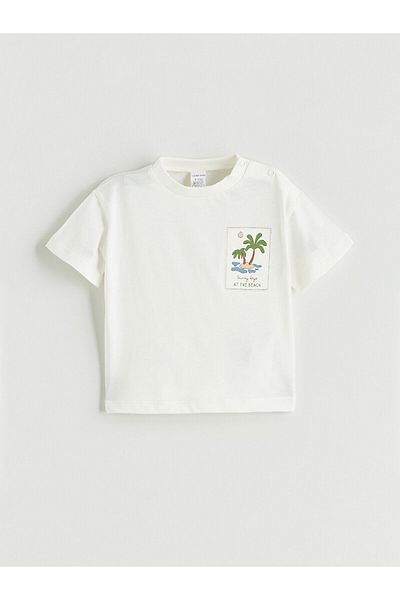 LC Waikiki Printed Baby Boy T-Shirt and Shorts 2-Pack