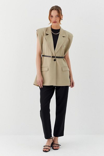Shopping Shop Oversize Blazer Vest Cagla