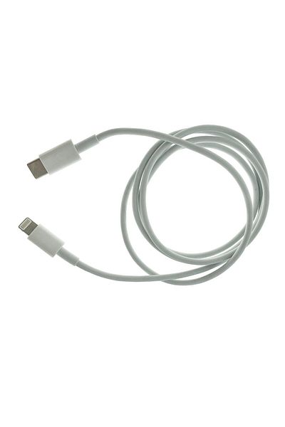 OEM USB Type C male to 8-pin lightning male cable, length 100 cm, white