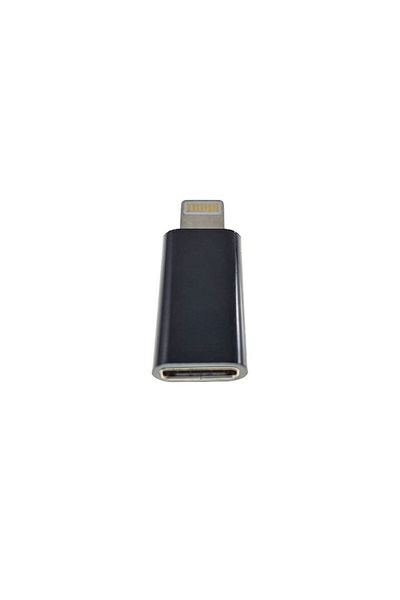 Gembird Adaptor Gembird lightning (T) la USB Type-C (M), Negru, A-USB-CF8PM-01