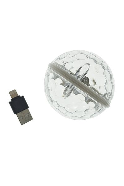 Omega Mini USB Globe with 4W multicolor RGB LED, Omega, with 8-pin lightning connector for Apple, iPhone