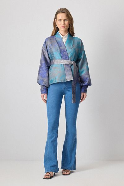 Touché Privé KIMONO SATIN JACQUARD
