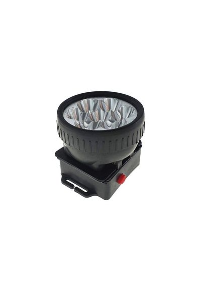 OEM Universal lamp with 7 LEDs, 3 x AA, 70x73x68mm, plastic, black