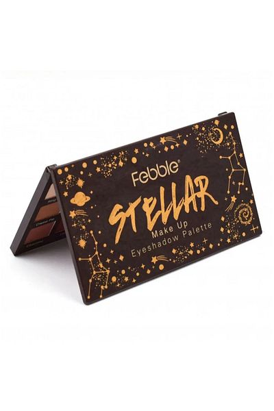 febble stellar Vibel Stellar Eyeshadow Palette 18 Chocolate