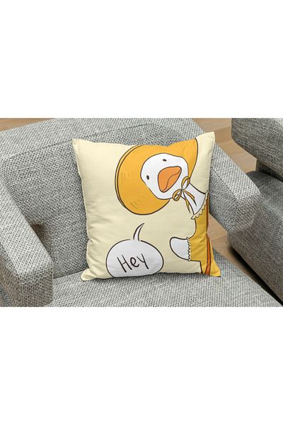OWLBAG COMPANY 0Wl Bag Cute Duck Pattern Square Pillow Cover