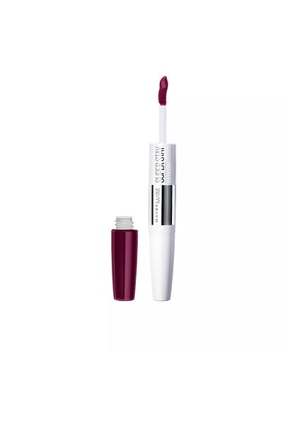 Maybelline New York Ruj lichid hidratant cu pigmenti intensi, Superstay 24h, 250 sugar plum, 9 ml