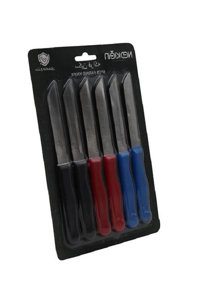 rexa 6-Piece Colorful Fruit Knife Set – Sharp, Lightweight & Vibrant Design