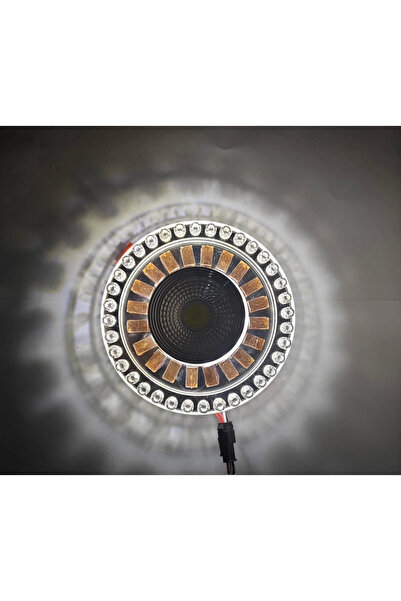 Eldenör SUNLED 8005 Cam Spot Case 5W ضوء أبيض Led بإطار ضوء النهار - إطار متوافق مع المقبس والمفتاح