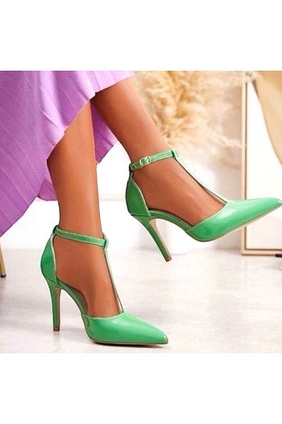 Om Fermina Women's Shoes Green