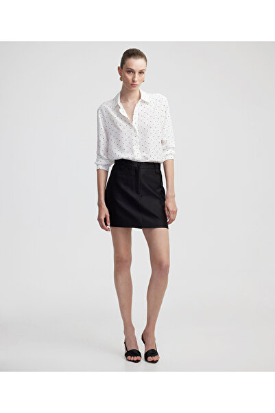 İpekyol Puantiye desen gömlek