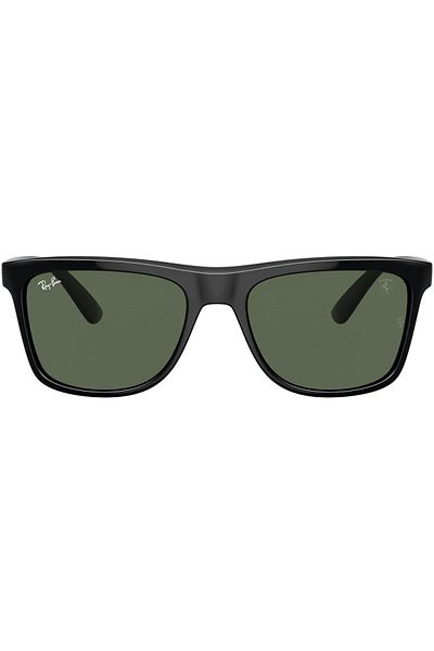 Ray-Ban Ray‑Ban RB4413M F68371 – Ochelari de Soare Unisex, Polished Black / Dark Green, 57 mm