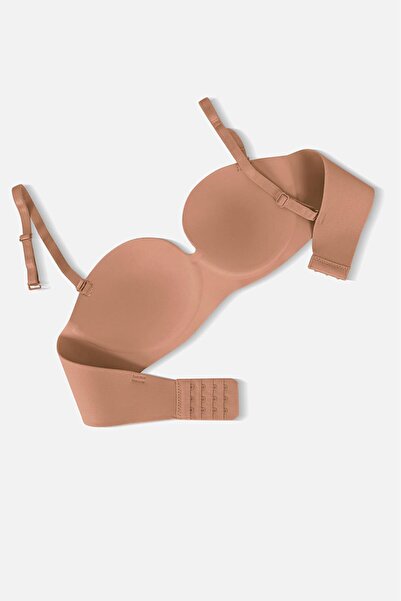 Wonna Безшевен сутиен без банели Lotus Laser - 2818 - Бронзово кафяв