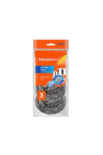 MACROMAX Scrubbing Wire Clean&Inox Buy 3 Pay 2