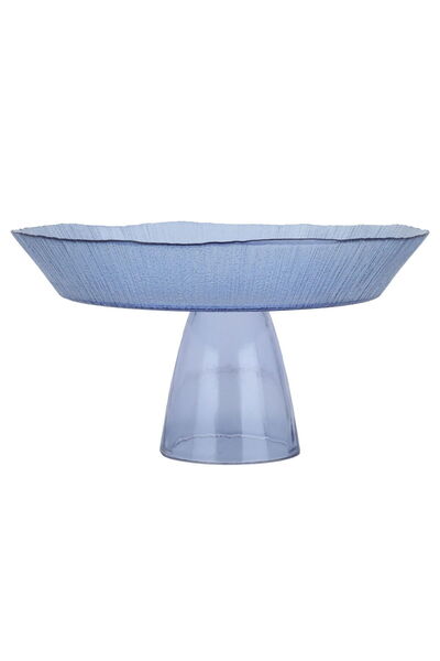 Generic Al Saif Gallery Glass Stand, 28X28X12 Cm - Purple