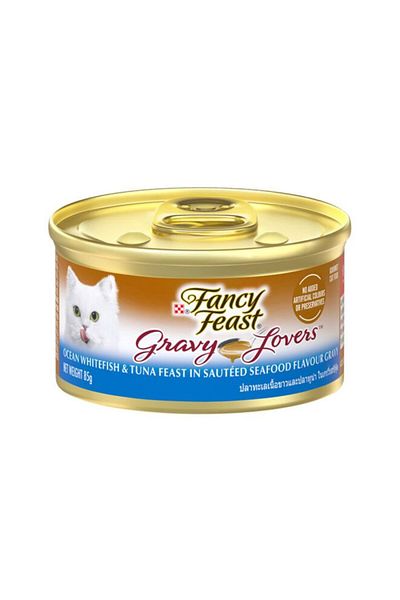 Purina Fancy Feast Gvylvr Ocean whitefish & Tuna 85g