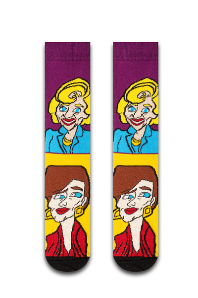 Neşeli Çoraplar Cool Girl šarene unisex čarape