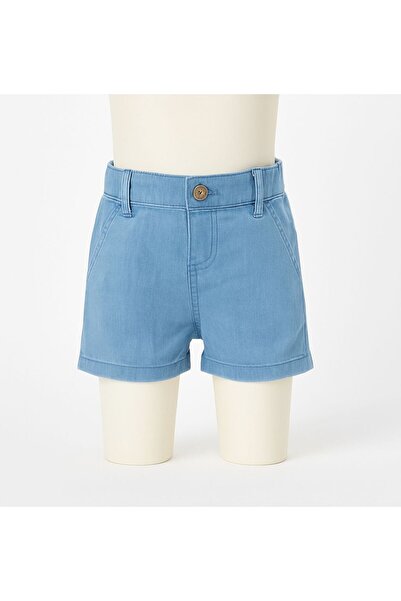 minny max Denim Çocuk Şort Kot Kumaş