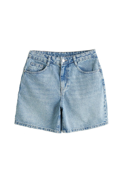 REFA COLLECTİON شورت جينز قصير مناسب للأم للنساء