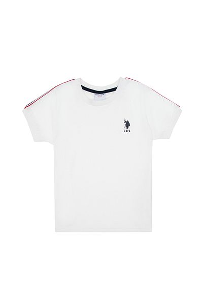 U.S. Polo Assn. Boy's White Pajama Set 50310804-Vr013