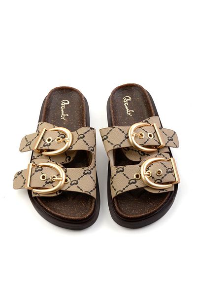 Bambi Beige 1 Women's Slippers K04666013651