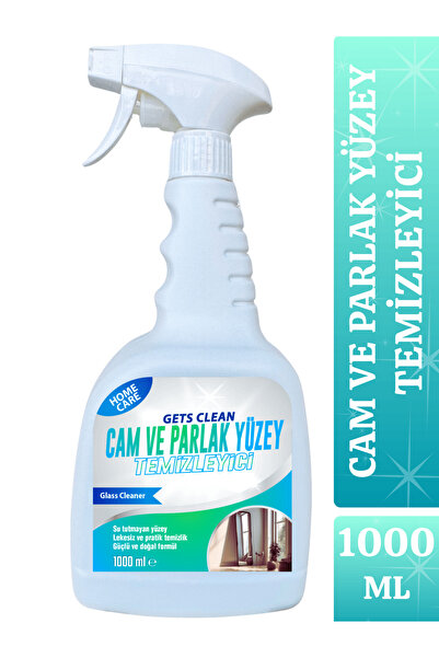 GETS CLEAN Cam ve Parlak Yüzey Temizleyici Su ve Leke Tutmayan Yüzeyler