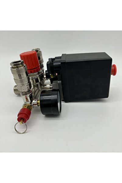 BH Kompresör Basınç Şalteri Seti 25Lt - 50Lt B Tipi