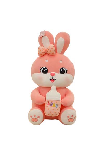 rexa Plush Toys Big Doll Cartoon Cute Pillow Gift Baby with Bottle 37cm