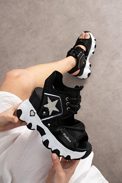 Modanizm دوكس صندل رياضي أسود