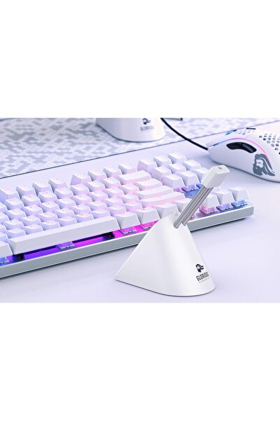 Glorious Gaming Mouse Bungee - Flexible Mouse Cable Management - Gaming Mouse Accessory (White)