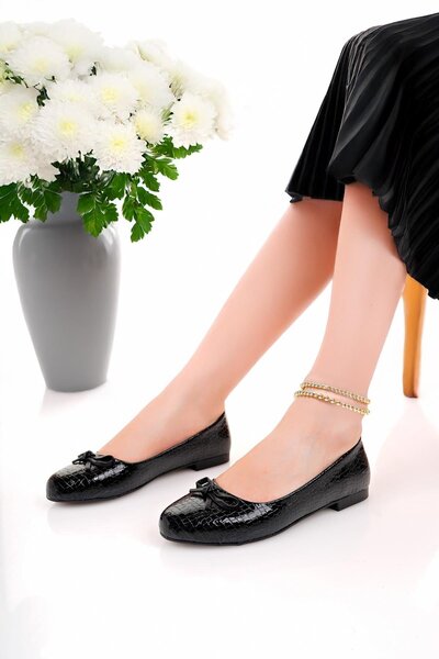 lady classy Stylish Orthopedic Light Sole Women's Ballerinas with Soft Bow