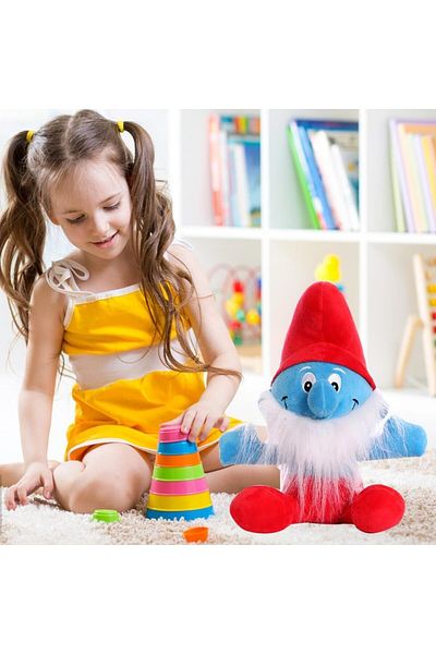 rexa Smurfs Plush Toy, Anime Cartoon Smurf Plush Toy 35 CM