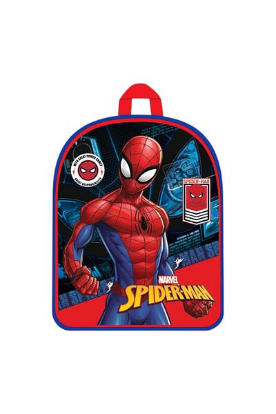 SPIDERMAN Kindergarten backpack, 30x26x10 cm, adjustable and reinforced straps, multicolor, Spiderman