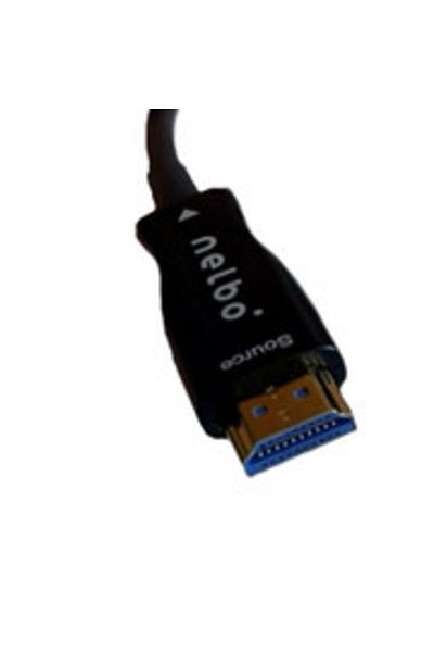 nelbo Cablu optic Nelbo HDMI - HDMI, 30M, rezolutie 4K, activ, amplifica semnalul pe distante mari