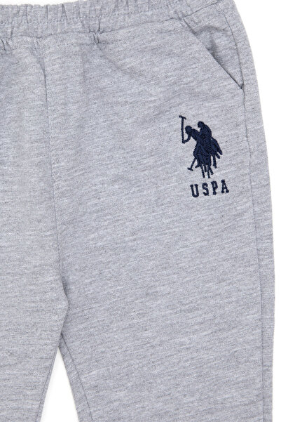 U.S. Polo Assn. Erkek Bebek Gri Melanj Eşofman Altı 50306265-VR086