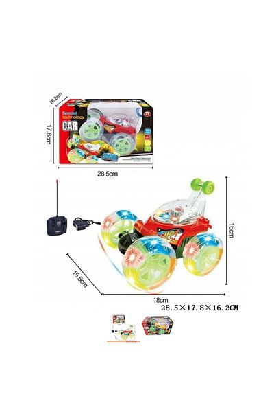 rexa Remote Control Dump Truck with Music and Light Include Battery for Kids Toy