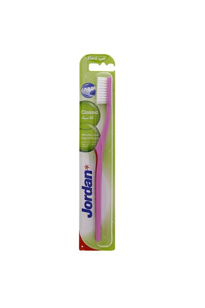 JORDAN Toothbrush Classic Hard Assorted Color 1 pc