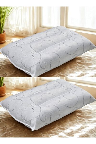 smart home Luxury Pillowcase Set of 2 for Bed, Sofa and Couch with 100% Polyester Filling | Size 70 x 40 cm