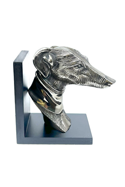 Bıyıklı Tobacco حامل كتب Vintage Dog Greyhound/ Greyhound - سدادة كتب