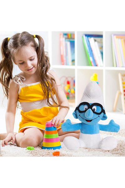 rexa Smurfs Plush Toy, Anime Cartoon Smurf Plush Toy 22CM