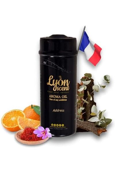 Lyon Scent Aroma Oil, 100% Pure Oil, Diffuser Aroma, Air Freshener Oil, (170ml, ADDRESS)