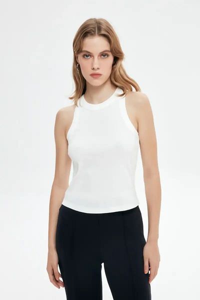 Quzu HALTER COLLAR TIE-DYE BASIC ΑΘΛΗΤΙΚΟ ΤΟΠ
