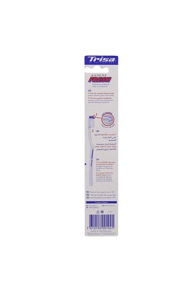 Trisa Soft Tooth Brush Assorted Colours 1 pc