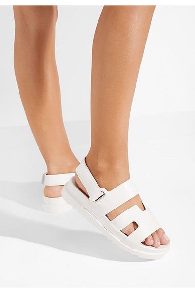 B T Shoes Women's sports sandals, often white