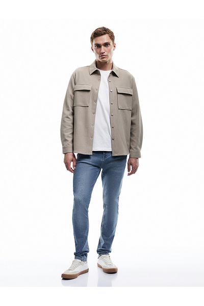 Koton Regular Waist Cotton Skinny Fit Jean Pants by Michael Jean