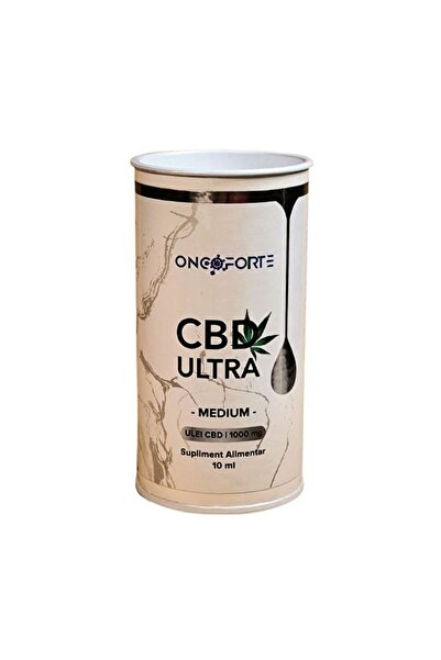 Biotech Evolution Oncoforte Ultra 10% (1000 mg CBD), Supliment cu ulei CBD, 10 ml, Broad Spectrum HSO