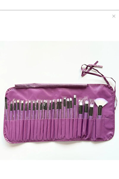 Kadi Cosmetics مجموعة 24 فرشاة مكياج احترافية مع حافظة جلدية