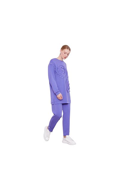 Levidor Pearl Viscose Pants Double Suit