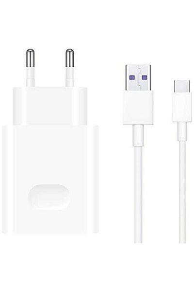 Huawei Incarcator Retea USB-A Huawei Super Charge 40W Cablu USB Type-C 5A 1M compatibil Huawei