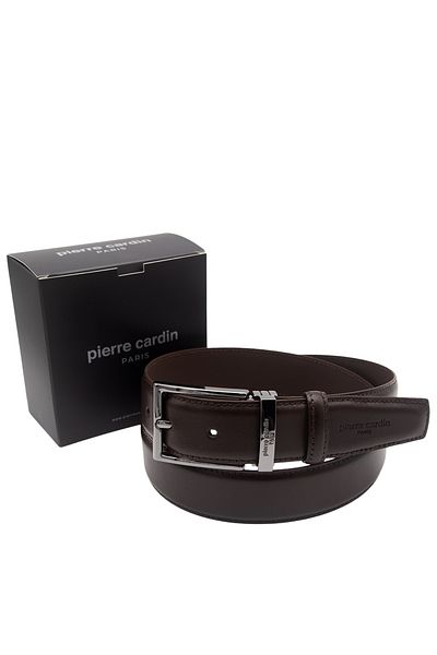 Pierre Cardin Brown Leather Men's Belt Pc-2209Kx6C