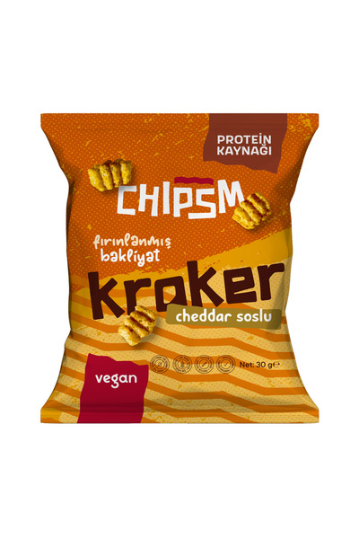 Doğal Agro Chıpsm Cheddar Soslu Kraker 15'li Paket